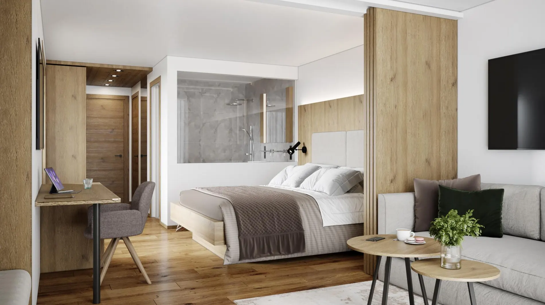 Hotelzimmer im Hotel Urslauerhof